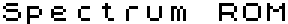 Spectrum ROM